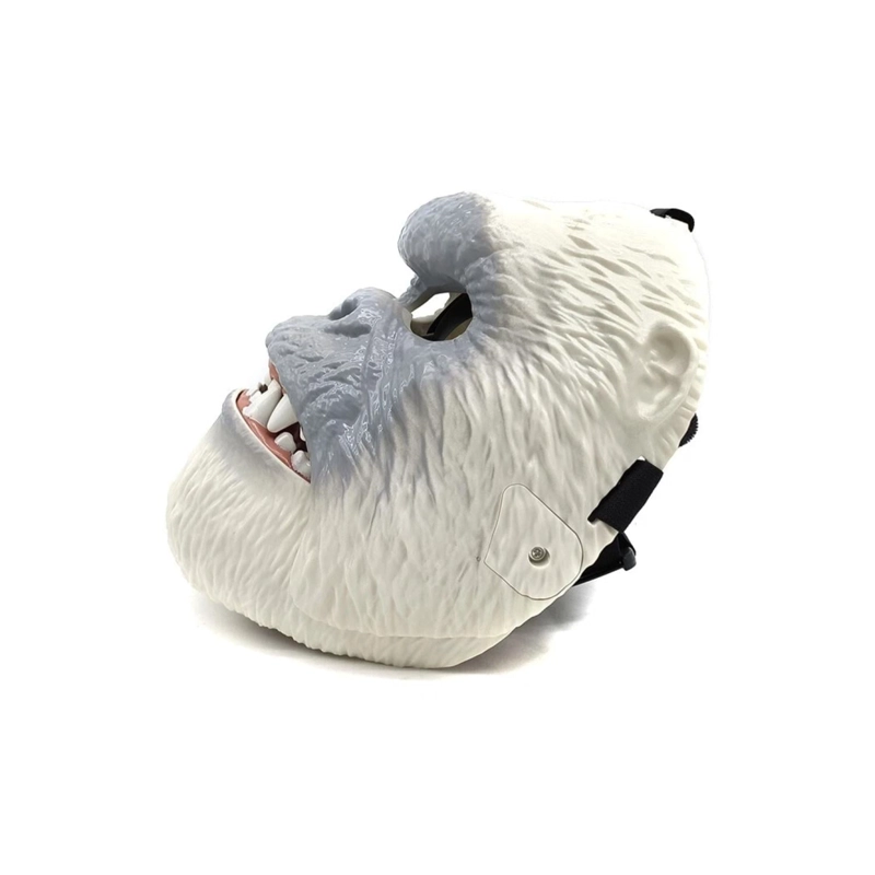 JUGUETE MASCARA DE KING KONG BLANCO MOVIMIENTO Y SONIDO INFANTIL - 4