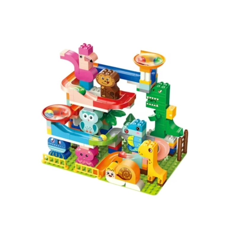 JUGUETE BLOQUES DE CONSTRUCCION DIDACTICOS TOBOGANES INFANTIL - 1