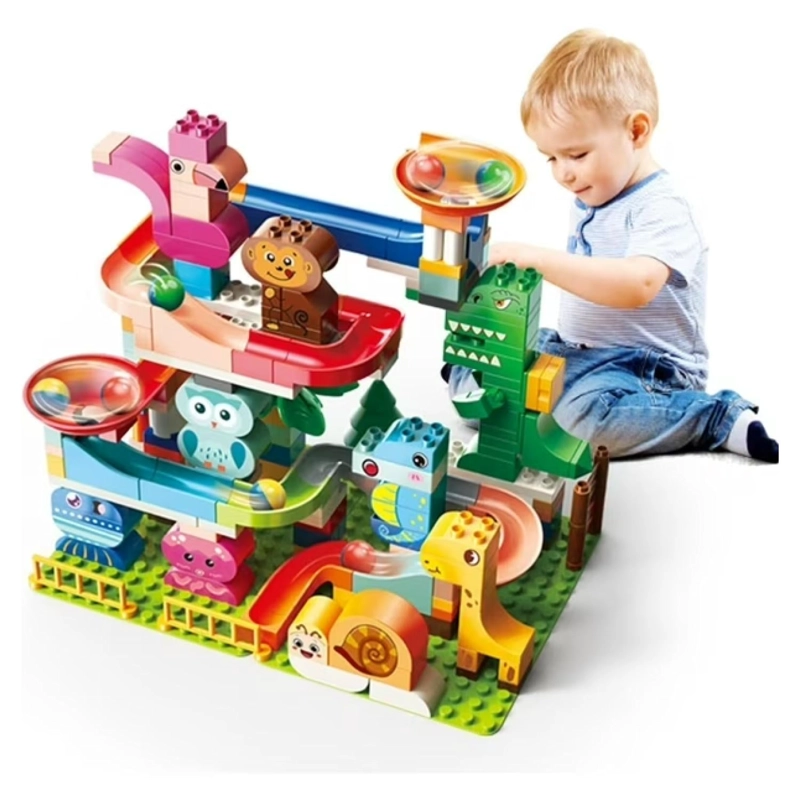 JUGUETE BLOQUES DE CONSTRUCCION DIDACTICOS TOBOGANES INFANTIL - 2