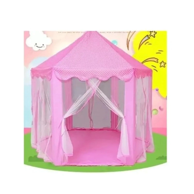 JUGUETE CARPA CASTILLO PRINCESAS 135X140CM ROSADO INFANTIL - 3