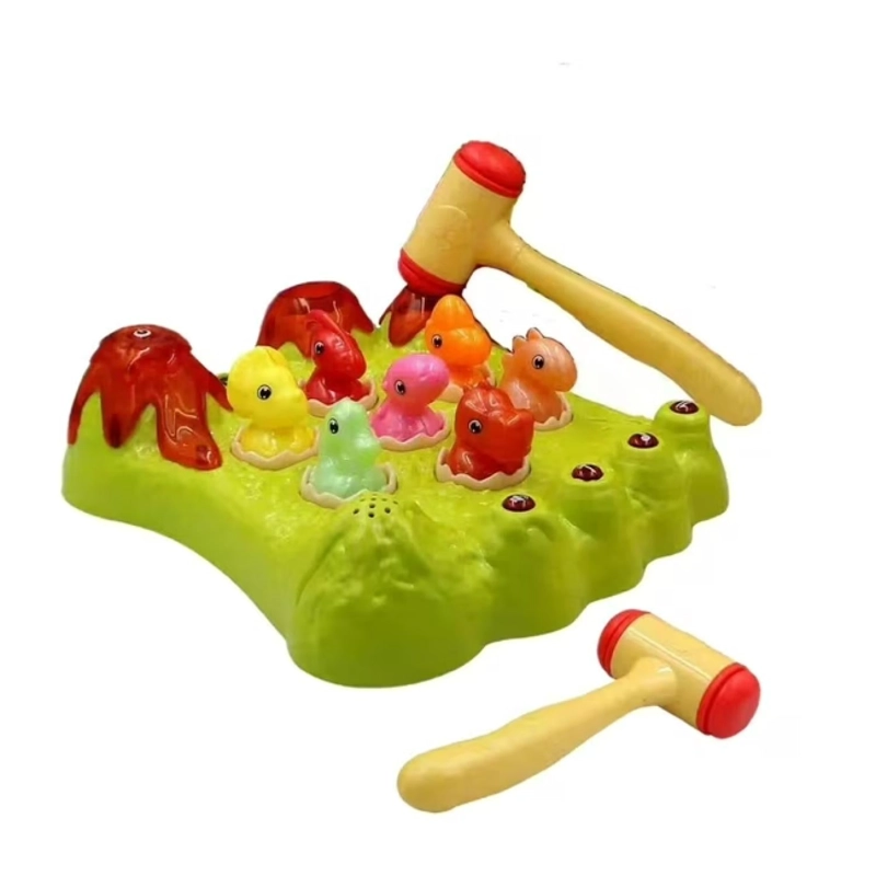 JUGUETE MARTILLA AL DINOSAURIO LUCES Y SONIDOS INFANTIL - 1
