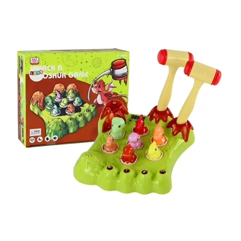 JUGUETE MARTILLA AL DINOSAURIO LUCES Y SONIDOS INFANTIL - 2