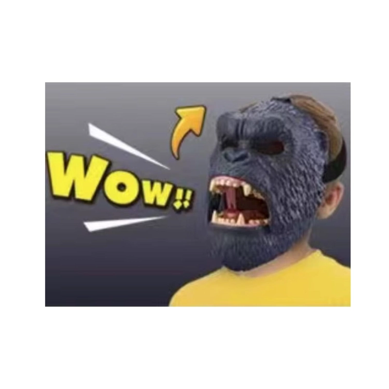 JUGUETE MASCARA DE KING KONG MOVIMIENTO Y SONIDO INFANTIL - 2