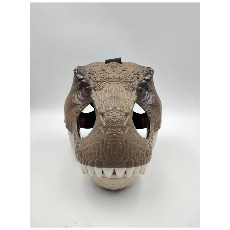JUGUETE MASCARA DE T-REX CON MOVIMIENTO Y SONIDO INFANTIL - 1