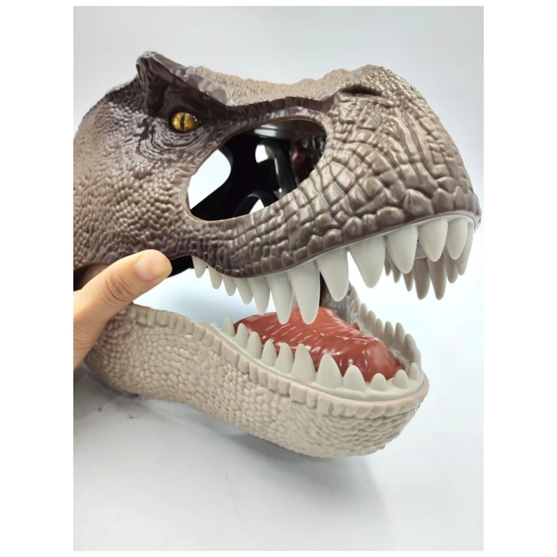 JUGUETE MASCARA DE T-REX CON MOVIMIENTO Y SONIDO INFANTIL - 2