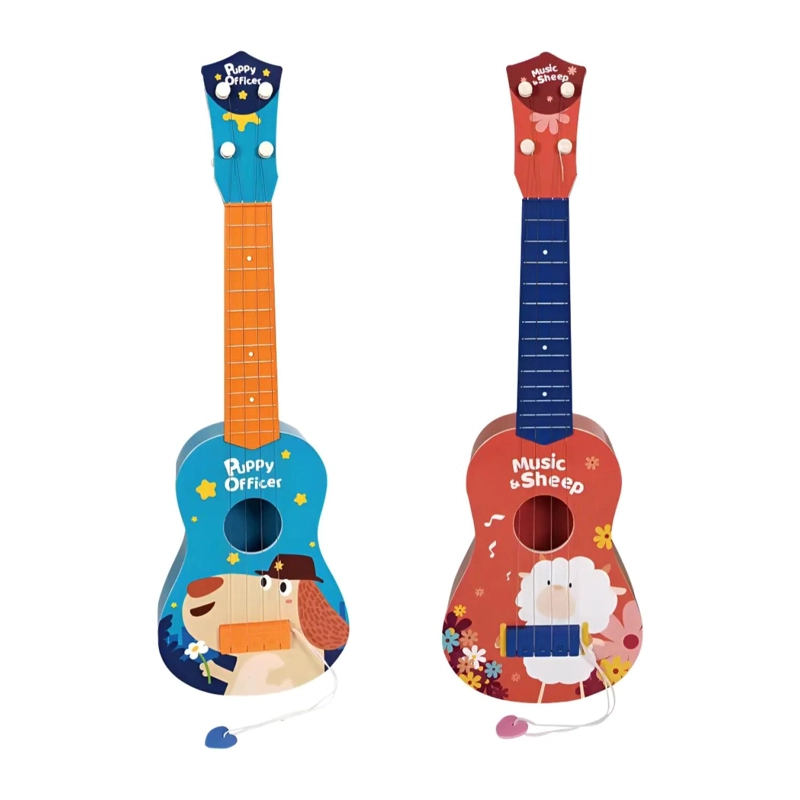 UKELELE 49CM PARA NIÑOS DISEÑO ANIMALES INFANTIL - 1