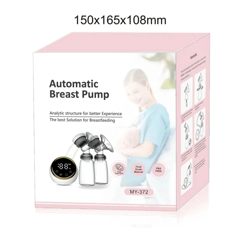 EXTRACTOR DE LECHE DOBLE SUCCION ELECTRICO USB BLANCO INFANTIL - 4
