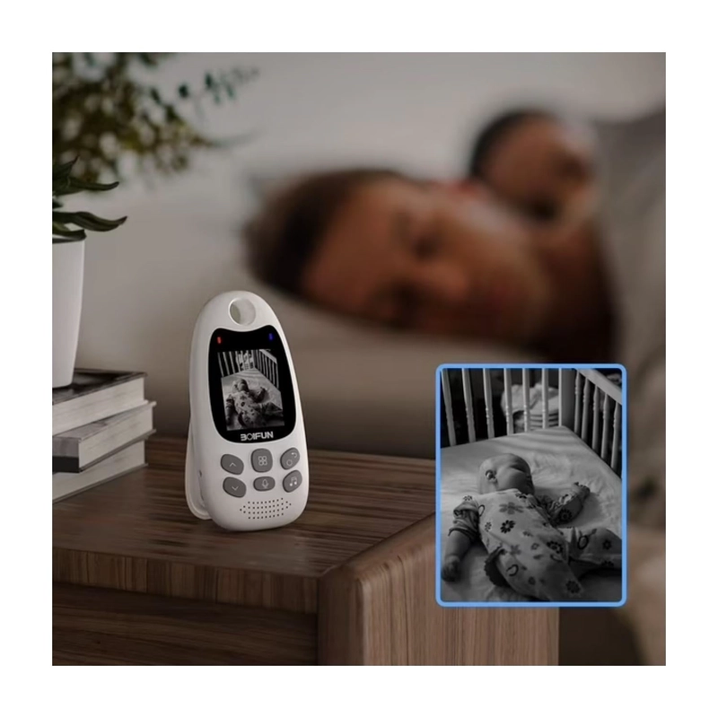 CAMARA MONITOR DE BEBE WIFI SEGURIDAD ALARMA INFANTIL - 3