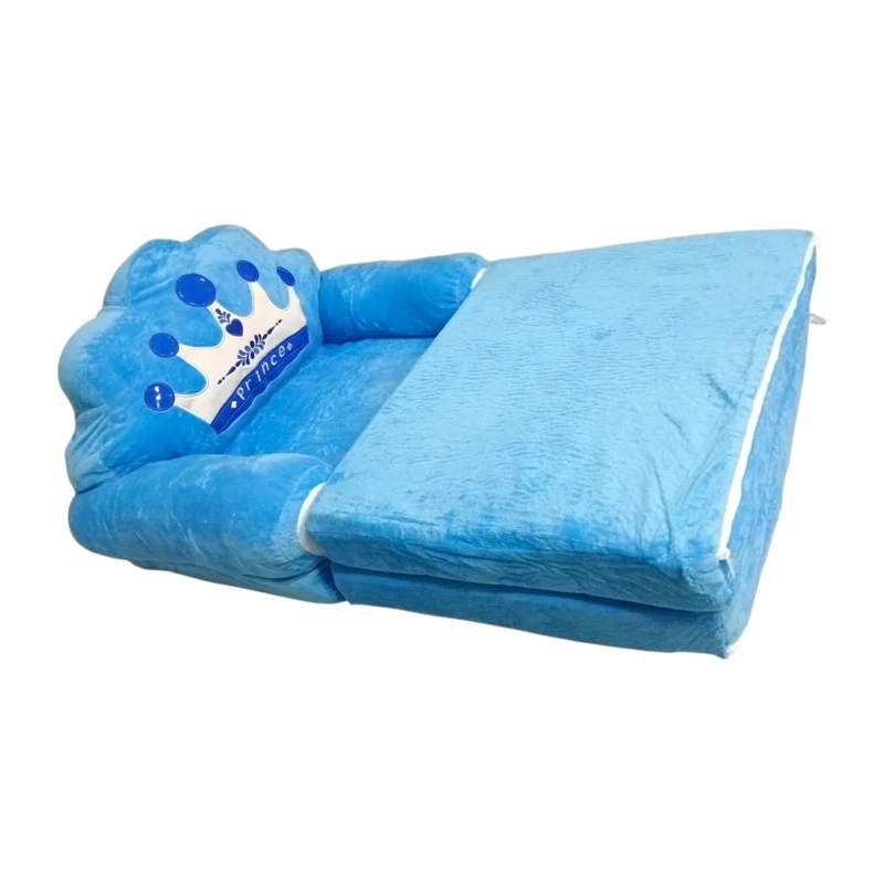 SILLON SILLA PARA NIÑOS 100X50CM AZUL INFANTIL - 3