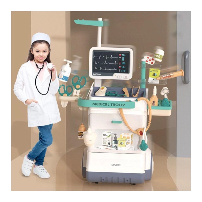 JUGUETE SET DE DOCTOR ELECTROCARDIOGRAMA 26PZAS INFANTIL - 4