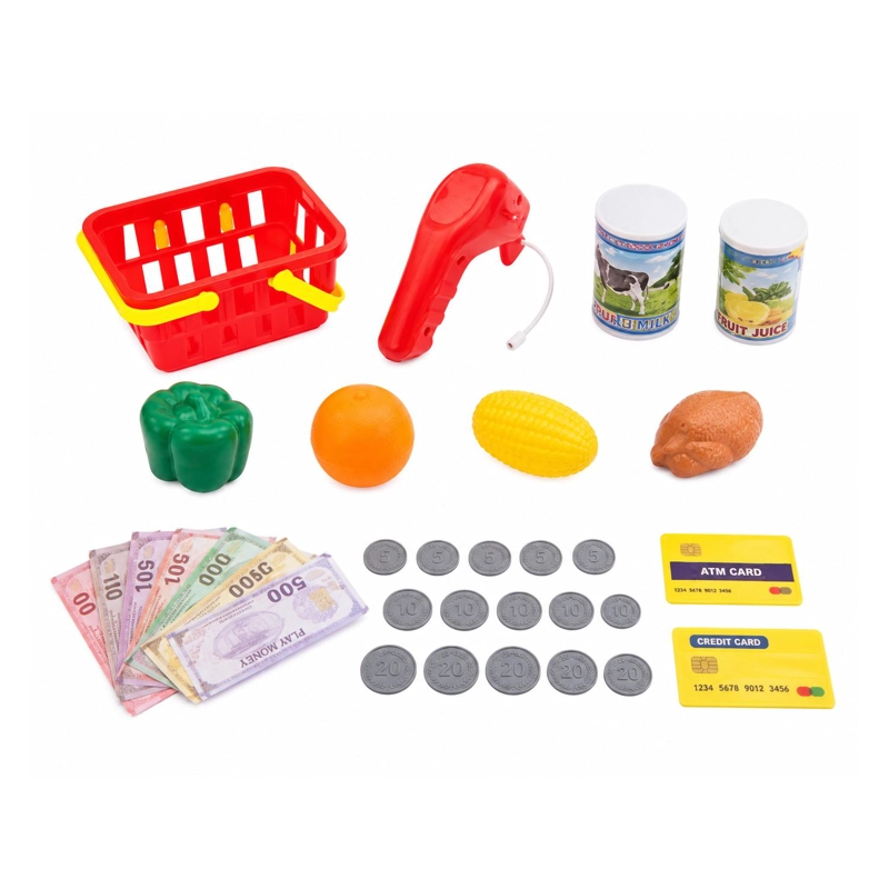 JUGUETE CAJA REGISTRADORA CON LUCES Y SONIDOS 31PZAS INFANTIL - 2