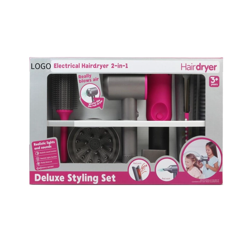 JUGUETE SET SALON DE BELLEZA 7PZAS CON LUCES Y SONIDOS INFANTIL - 5