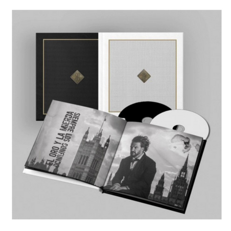 PACK 2 CD RICARDO ARJONA BLANCO Y NEGRO MAS LIBRO - 1