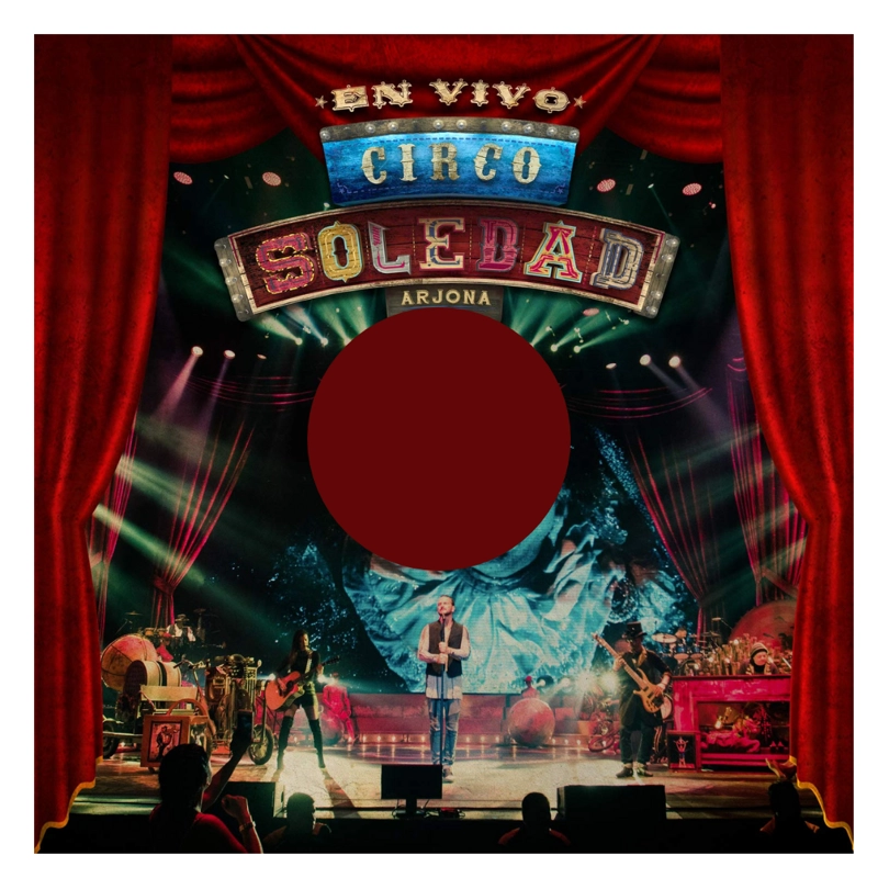 RICARDO ARJONA CIRCO SOLEDAD EN VIVO 2CD  DVD - 1
