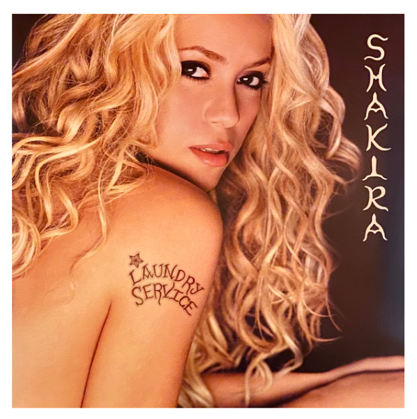 VINILO SHAKIRA LAUNDRY SERVICE 2LP OPAQUE YELLOW VINYL - 1