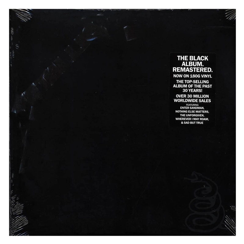 METALLICA METALLICA THE BLACK ALBUM 2LP - 1