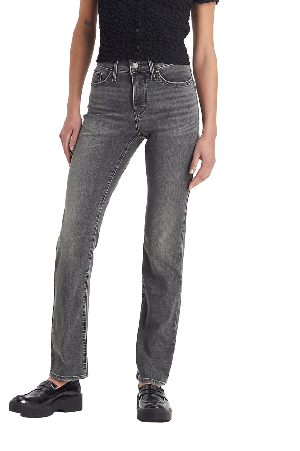 JEANS ALGODÓN MUJER LEVIS GRIS 19631-0187 314 SHAPING STRAIGHT - 1