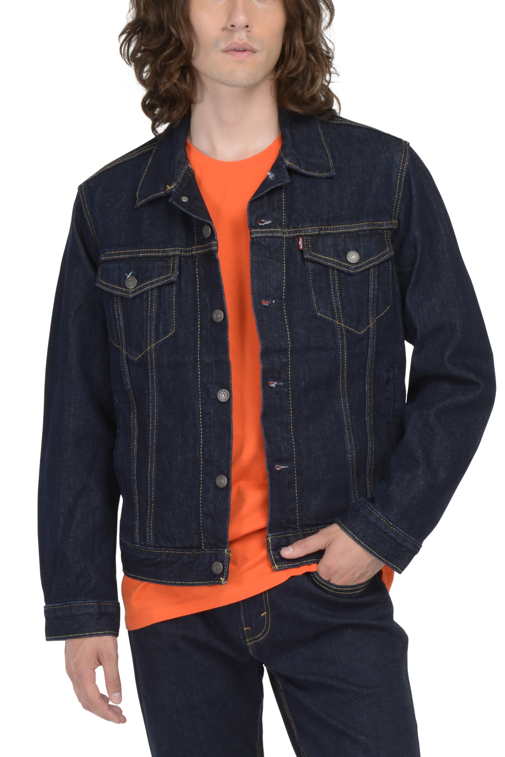 CHAQUETA HOMBRE REGULAR FIT AZUL LEVIS 72334-0134 - 1