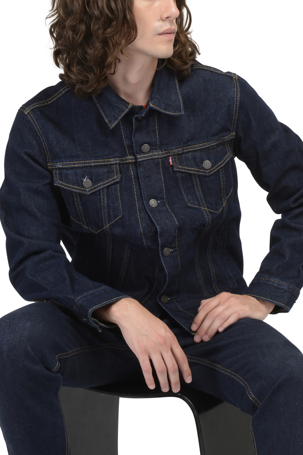 CHAQUETA HOMBRE REGULAR FIT AZUL LEVIS 72334-0134 - 4