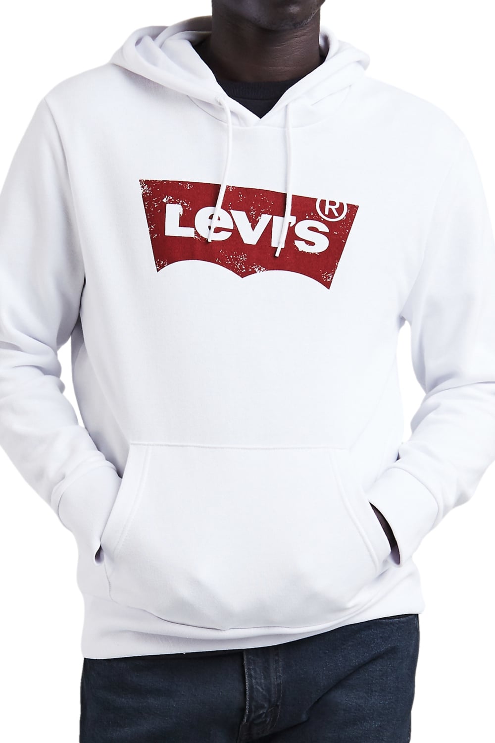 POLERON HOMBRE REGULAR FIT HOODIE BLANCO LEVIS 19622-0018 - 1