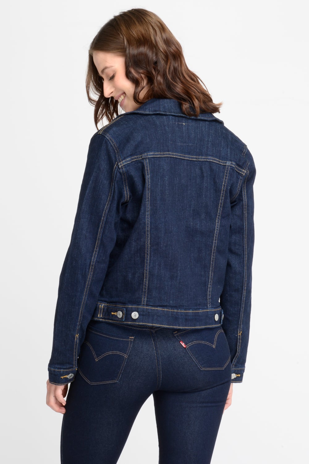 CHAQUETA MUJER REGULAR FIT BOTONES AZUL LEVIS 29945-0013 - 3