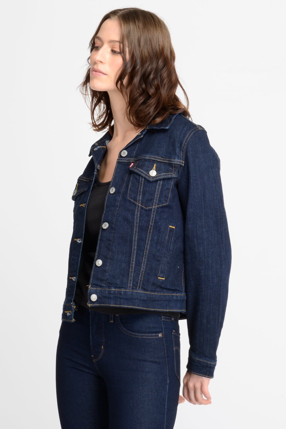 CHAQUETA MUJER REGULAR FIT BOTONES AZUL LEVIS 29945-0013 - 4