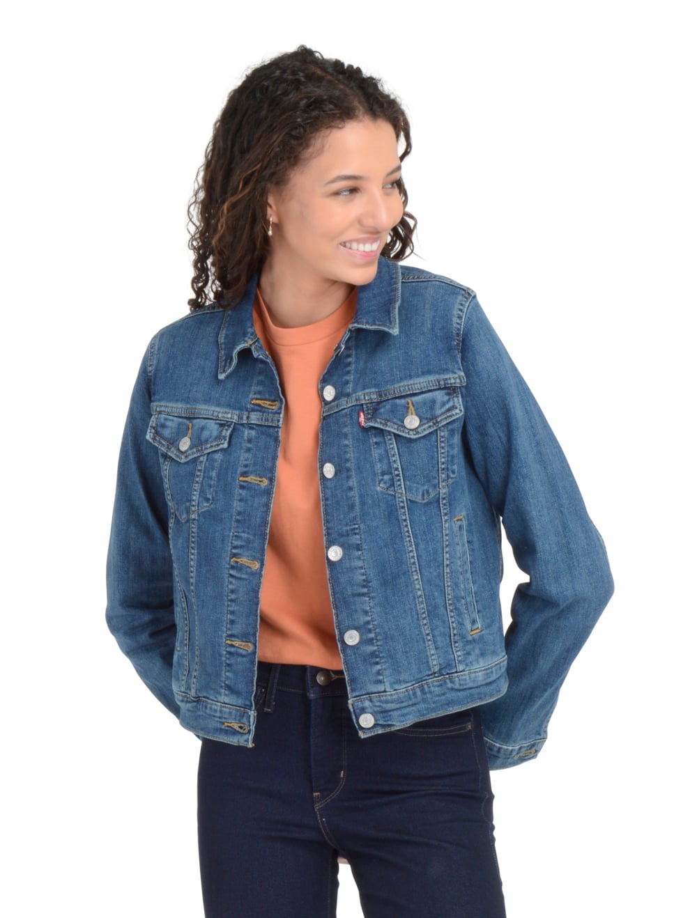 CHAQUETA MUJER REGULAR FIT REGULAR AZUL LEVIS 29945-0014 - 4