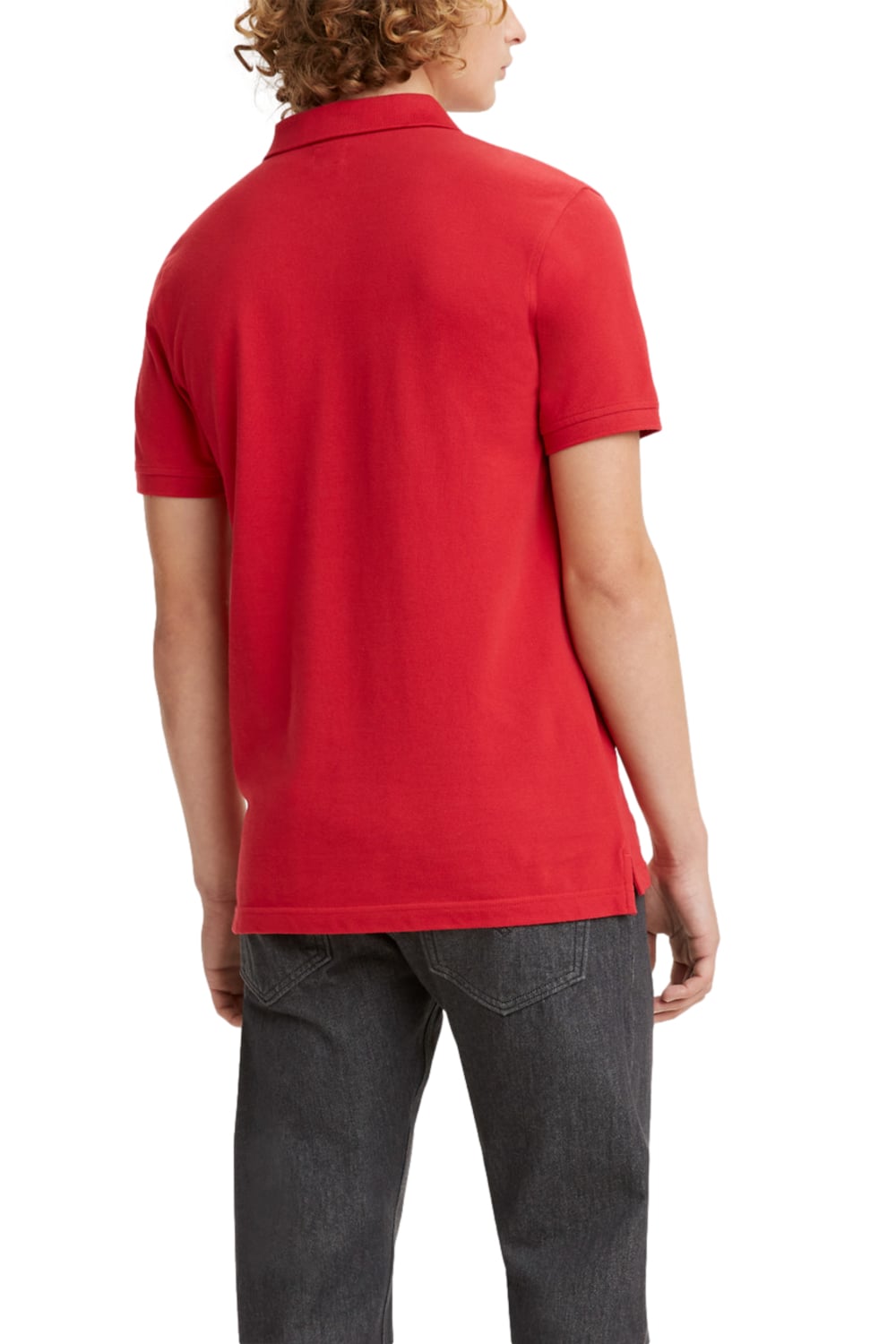 POLERA HOMBRE REGULAR FIT LISA CON LOGO ROJO LEVIS 35883-0006 - 2