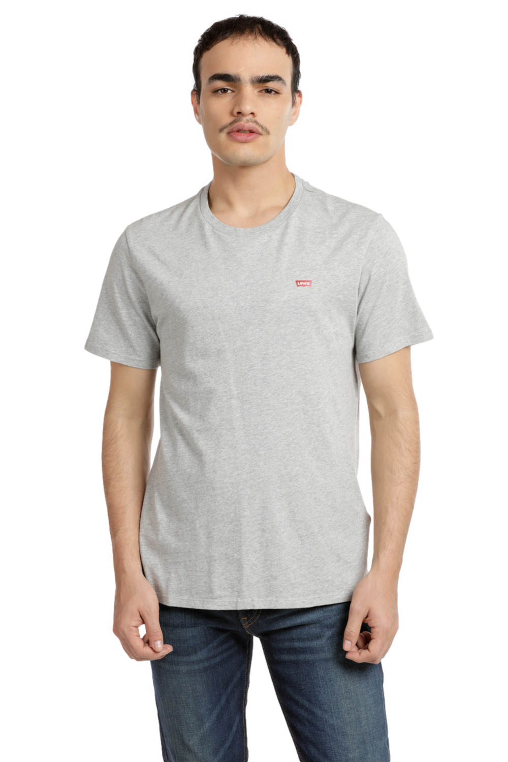 POLERA HOMBRE CUELLO REDONDO GRIS LEVIS 56809-0027 - 1