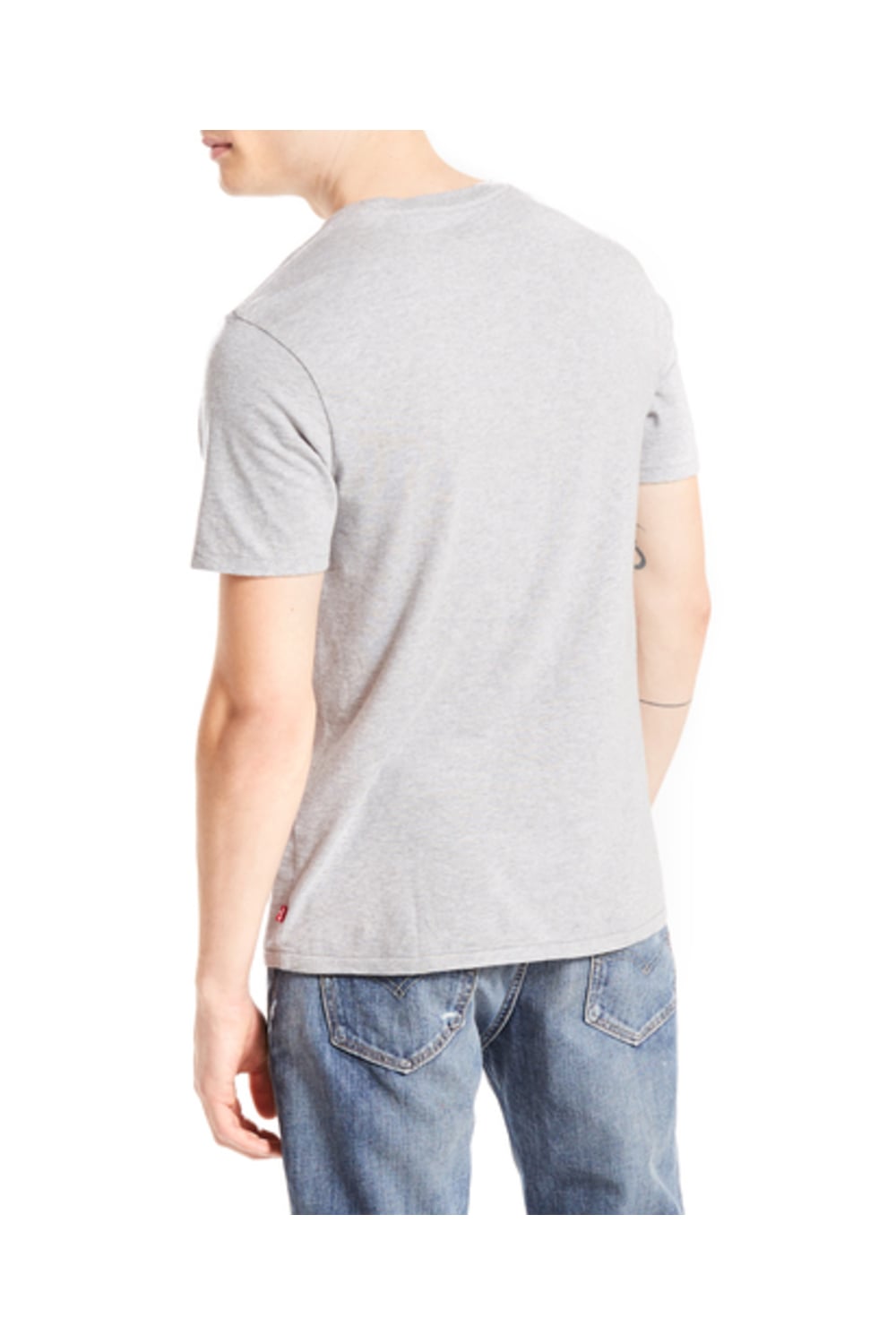POLERA HOMBRE REGULAR FIT LISA CON LOGO GRIS LEVIS 17783-0138 - 2
