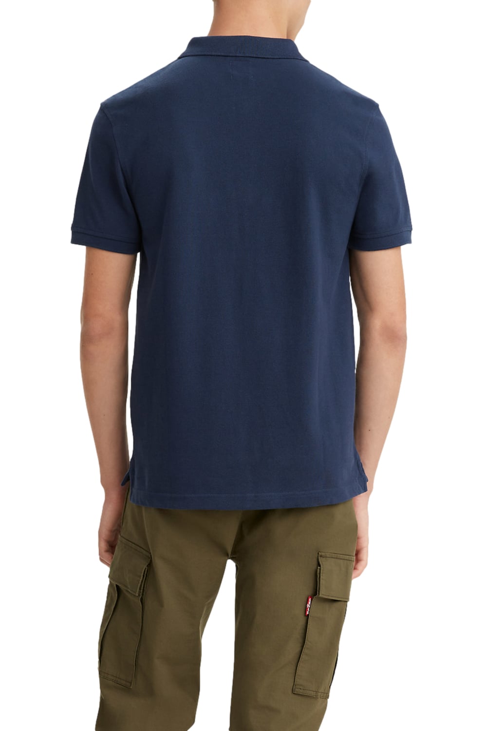 POLERA HOMBRE REGULAR FIT LISA CON LOGO AZUL LEVIS 35883-0005 - 2