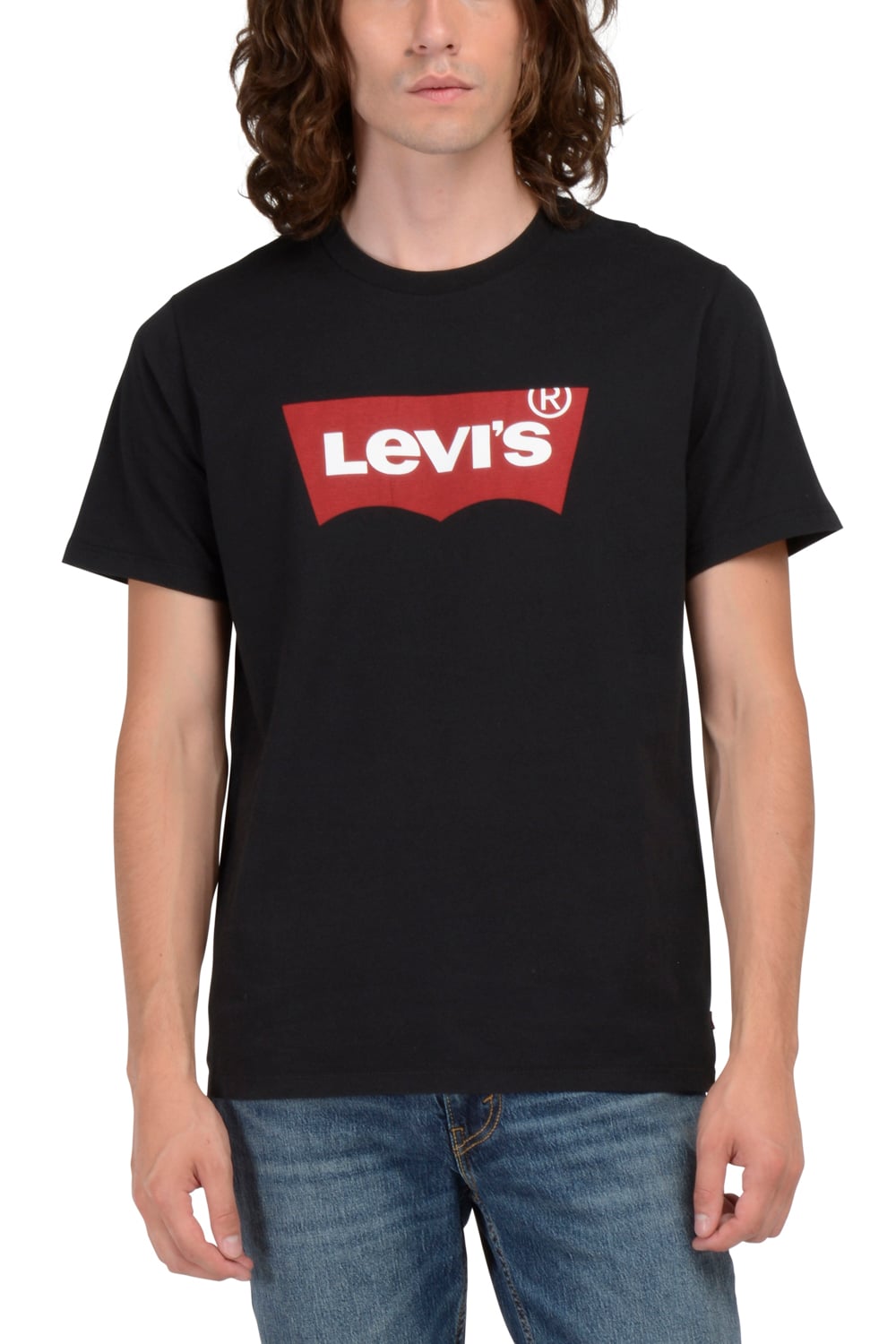 POLERA HOMBRE REGULAR FIT LOGO NEGRO LEVIS 17783-0137 - 1