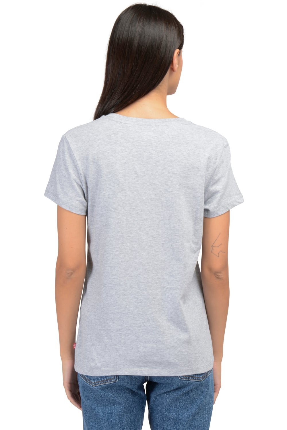 POLERA MUJER REGULAR FIT LISA CON LOGO SPORTSWEAR GRIS LEVIS 17369-1691 - 2