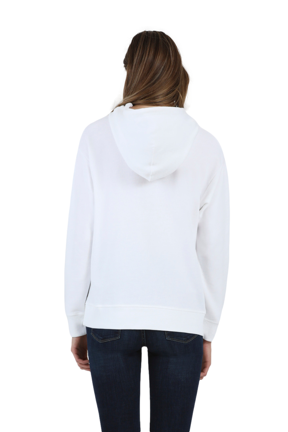 POLERÓN MUJER CON CAPUCHA BLANCO LEVIS 18487-9090 - 3