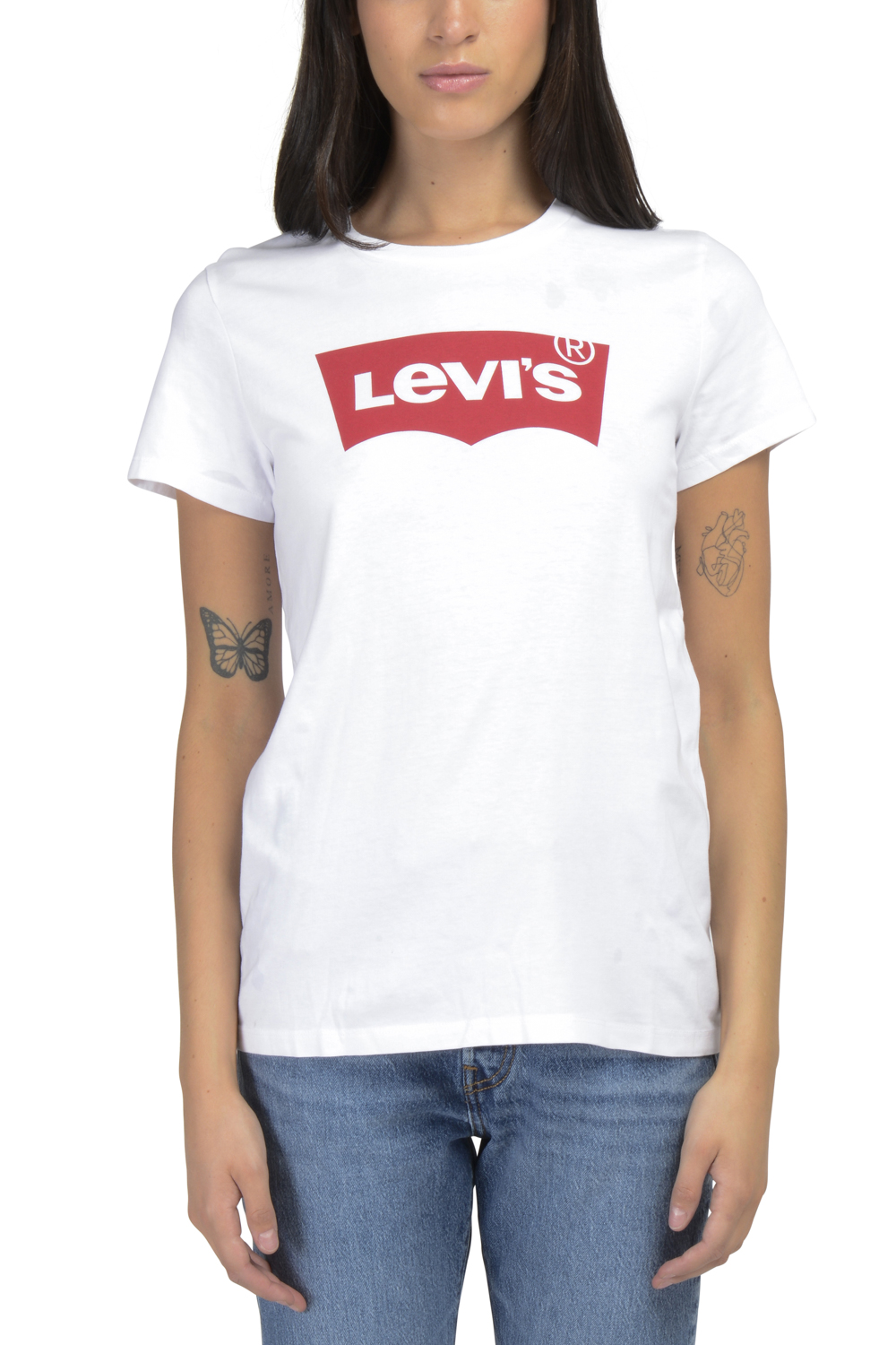 POLERA MUJER REGULAR FIT BATWING BLANCO LEVIS 17369-0468 - 1