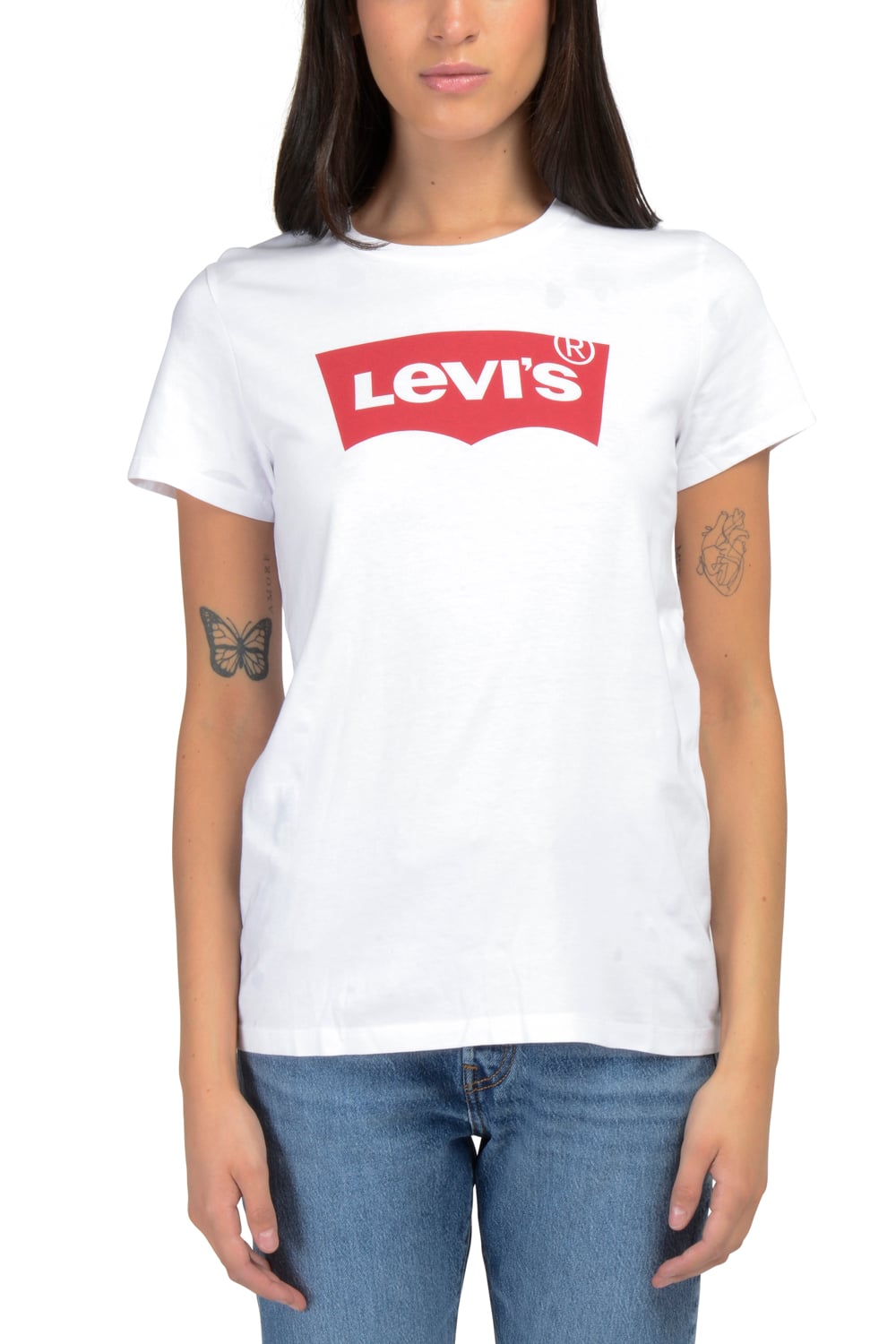 POLERA MUJER REGULAR FIT BATWING BLANCO LEVIS 17369-0468 - 1