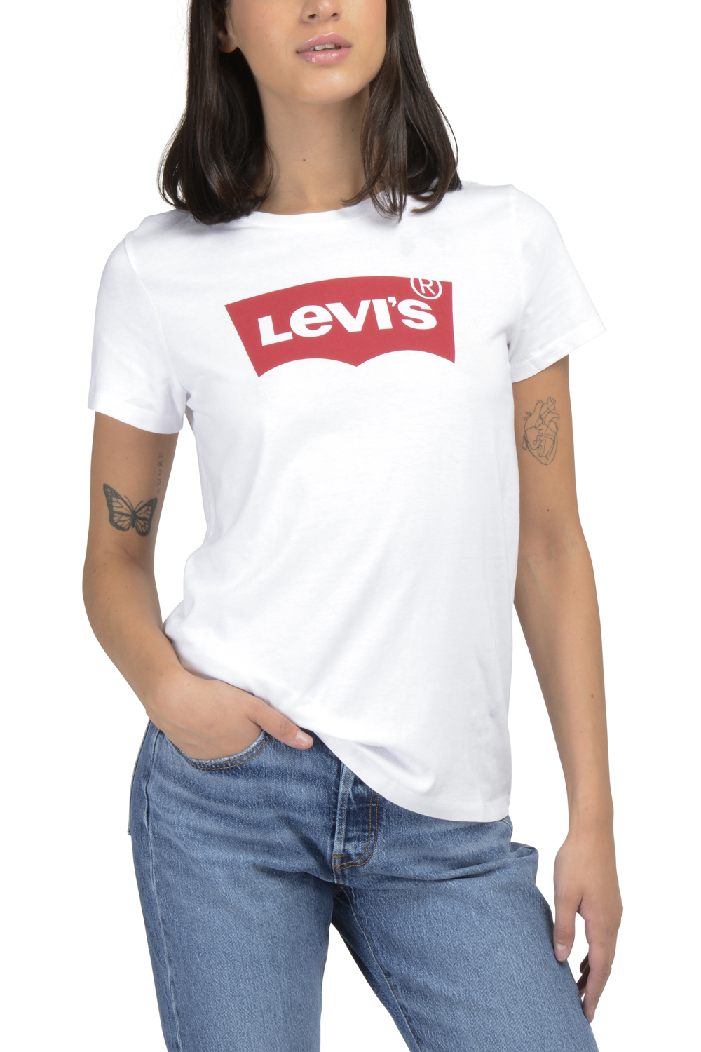 POLERA MUJER REGULAR FIT BATWING BLANCO LEVIS 17369-0468 - 4