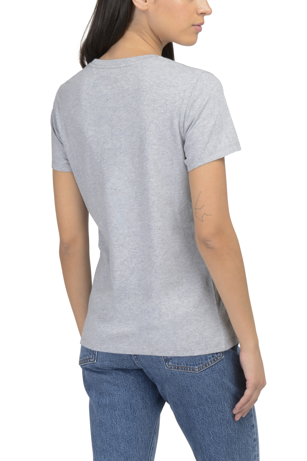POLERA MUJER REGULAR FIT LISA CON LOGO BATWING GRIS LEVIS 17369-1690 - 3