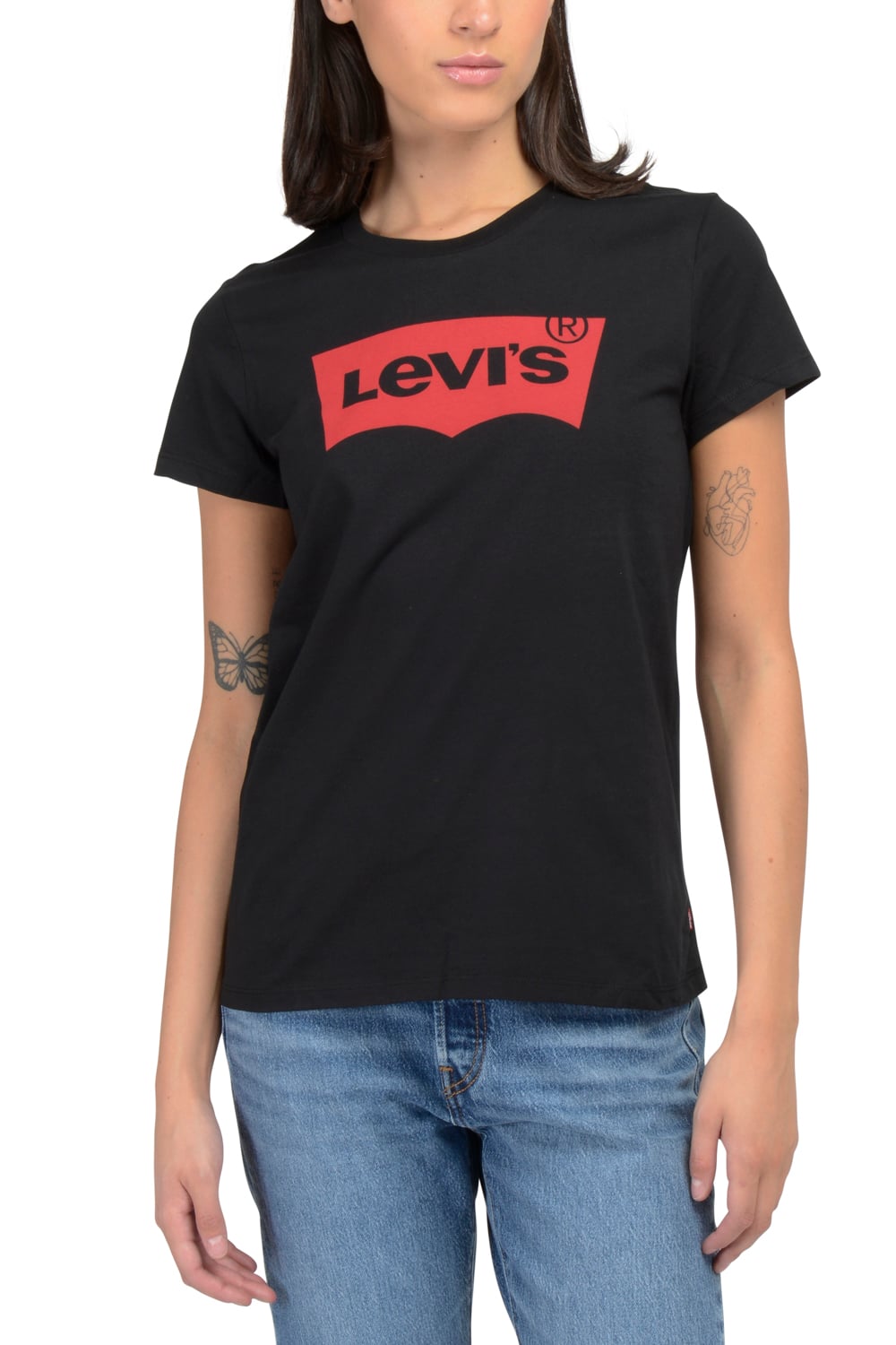POLERA MUJER REGULAR FIT LISA NEGRO LEVIS 17369-0466 - 1