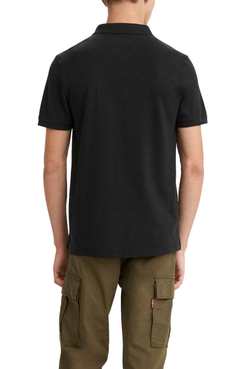 POLERA HOMBRE REGULAR FIT LISA CON LOGO NEGRO LEVIS 35883-0007 - 2