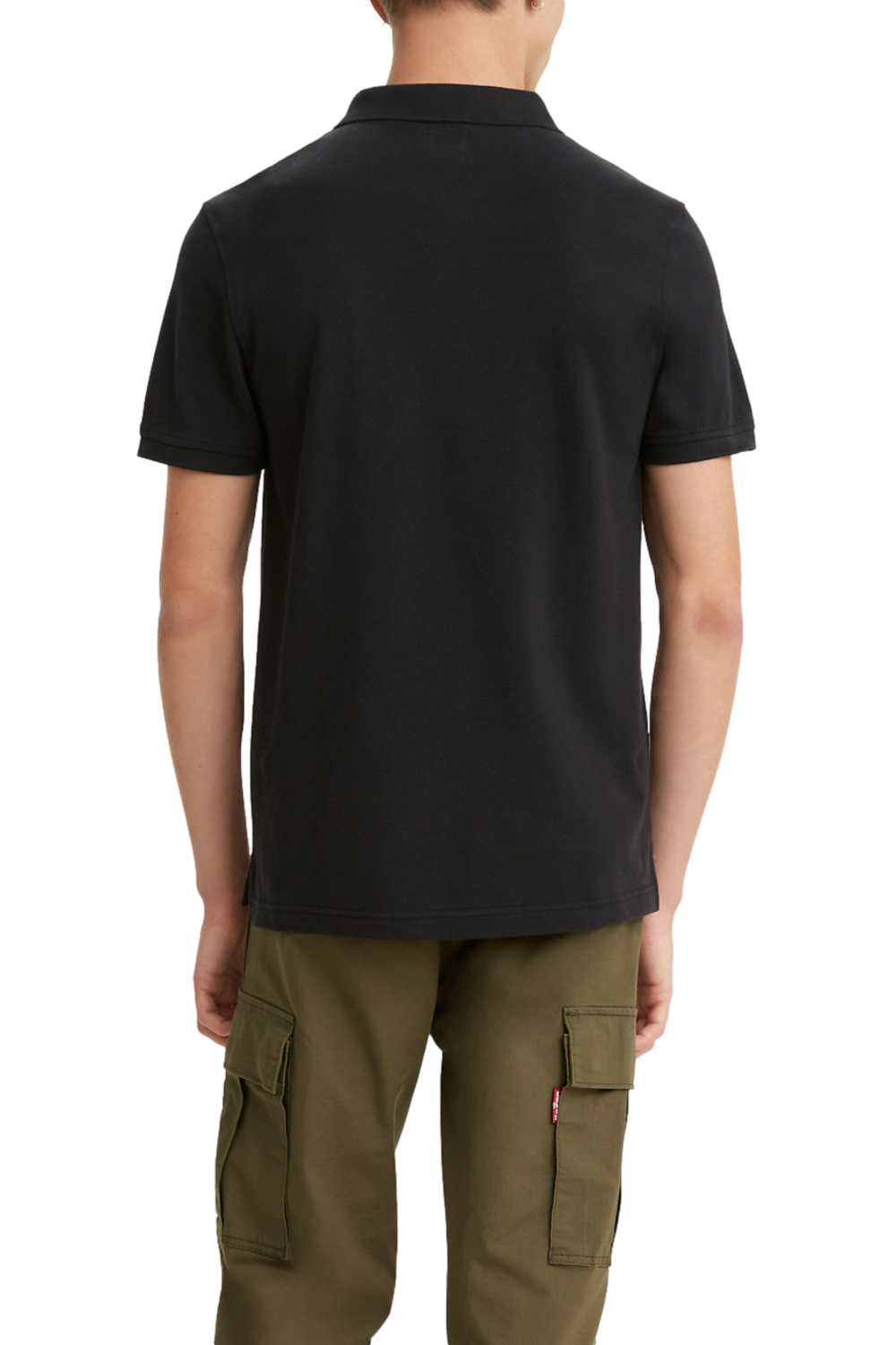 POLERA HOMBRE REGULAR FIT LISA CON LOGO NEGRO LEVIS 35883-0007 - 2