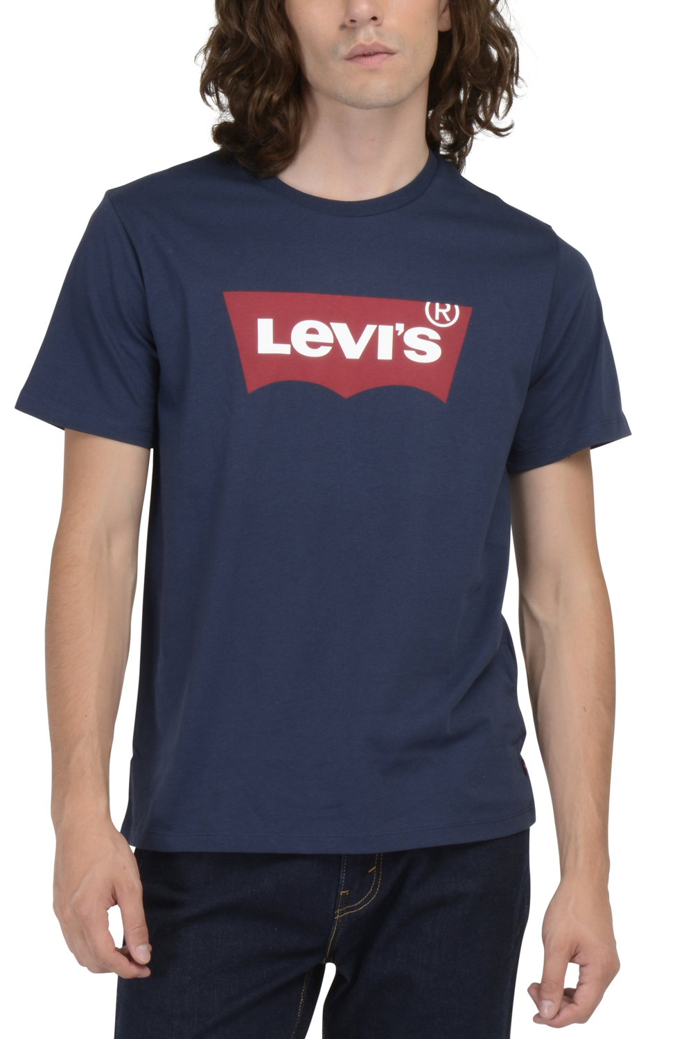 POLERA HOMBRE REGULAR FIT LISA LOGO AZUL LEVIS 17783-0139 - 2