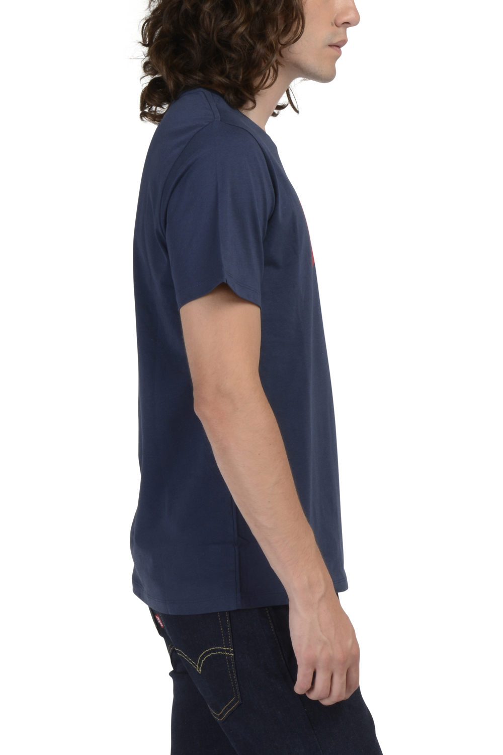 POLERA HOMBRE REGULAR FIT LISA LOGO AZUL LEVIS 17783-0139 - 3