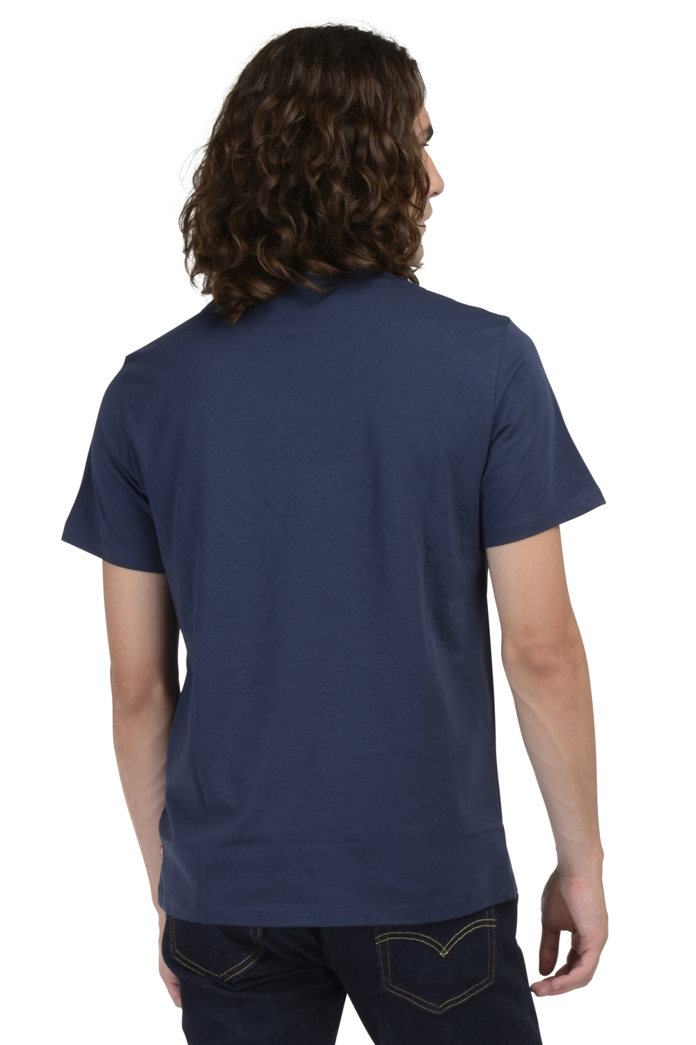POLERA HOMBRE REGULAR FIT LISA LOGO AZUL LEVIS 17783-0139 - 4