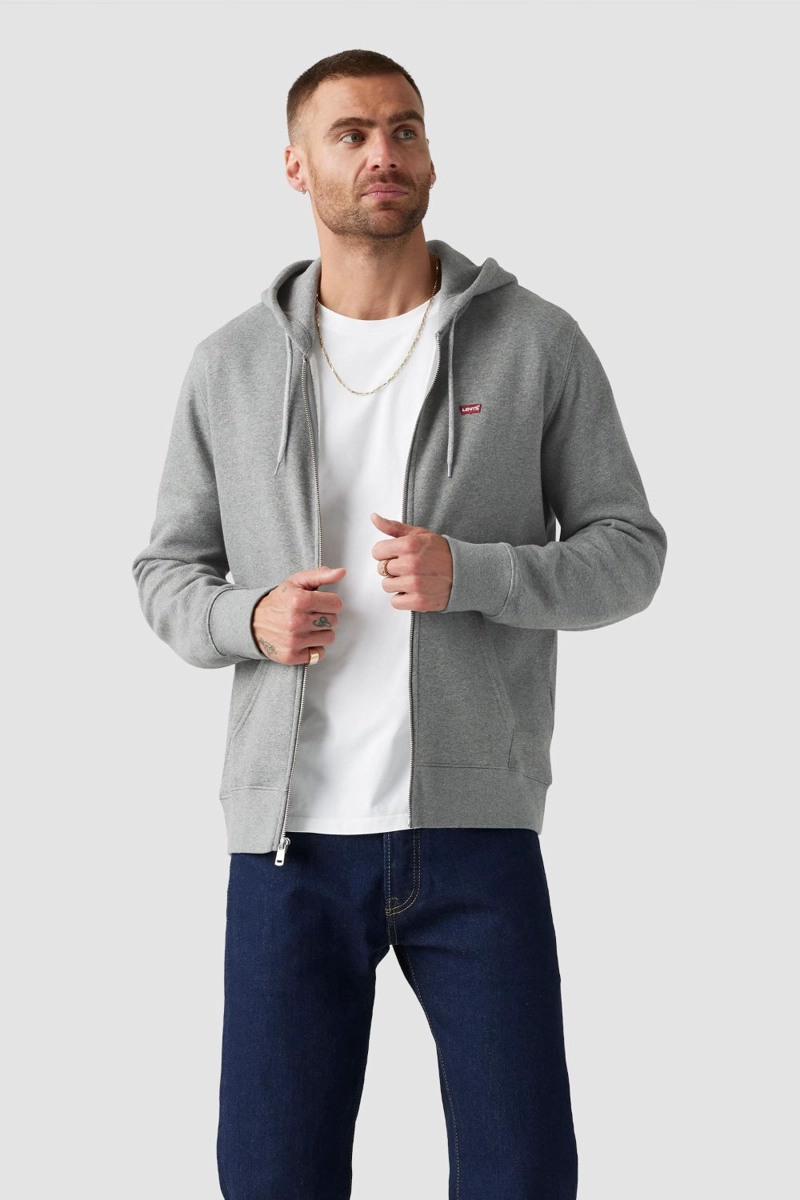 POLERON HOMBRE REGULAR FIT GRIS LEVIS 34259-0000 - 3