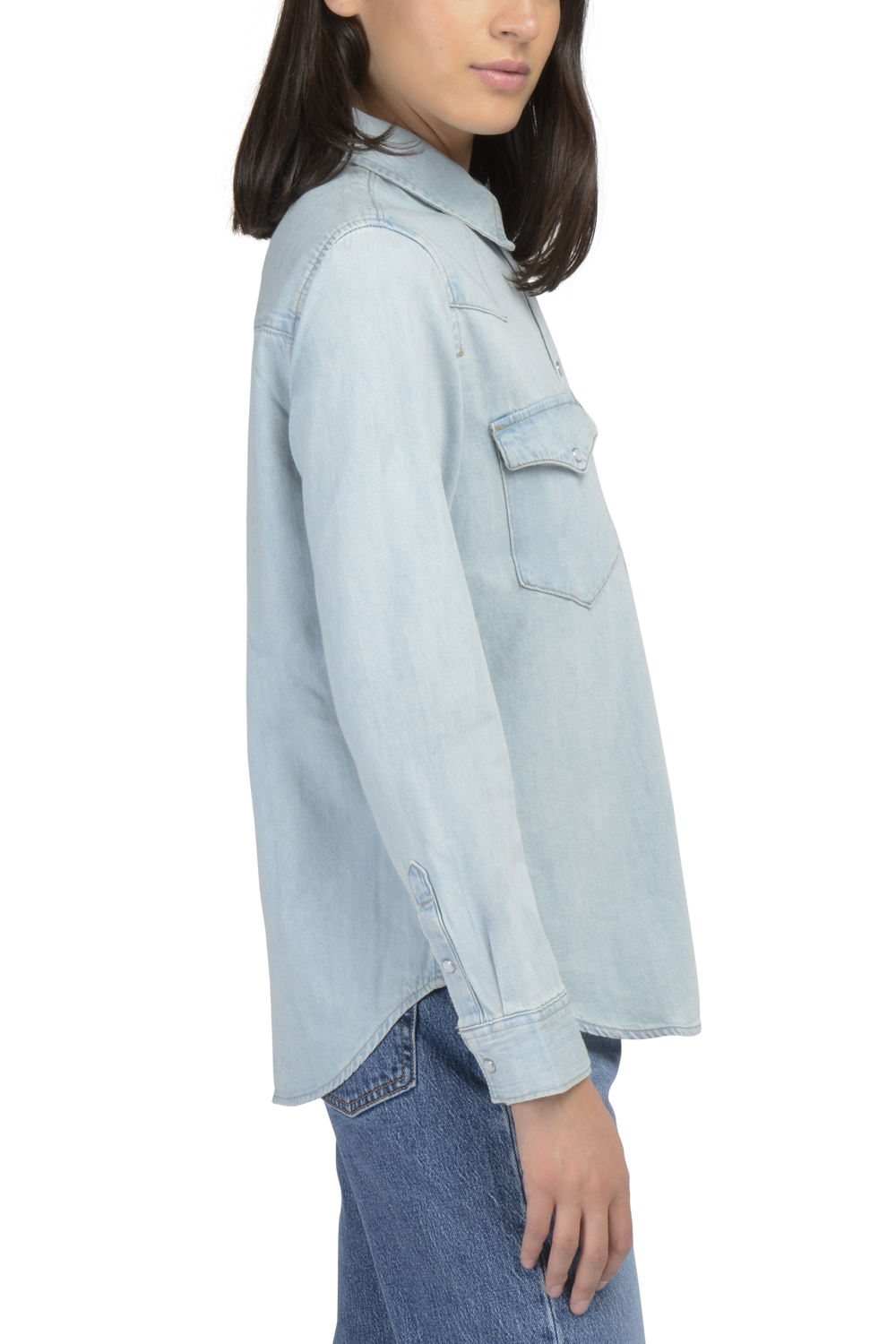 BLUSA MUJER LISA AZUL LEVIS 86832-0000 - 3