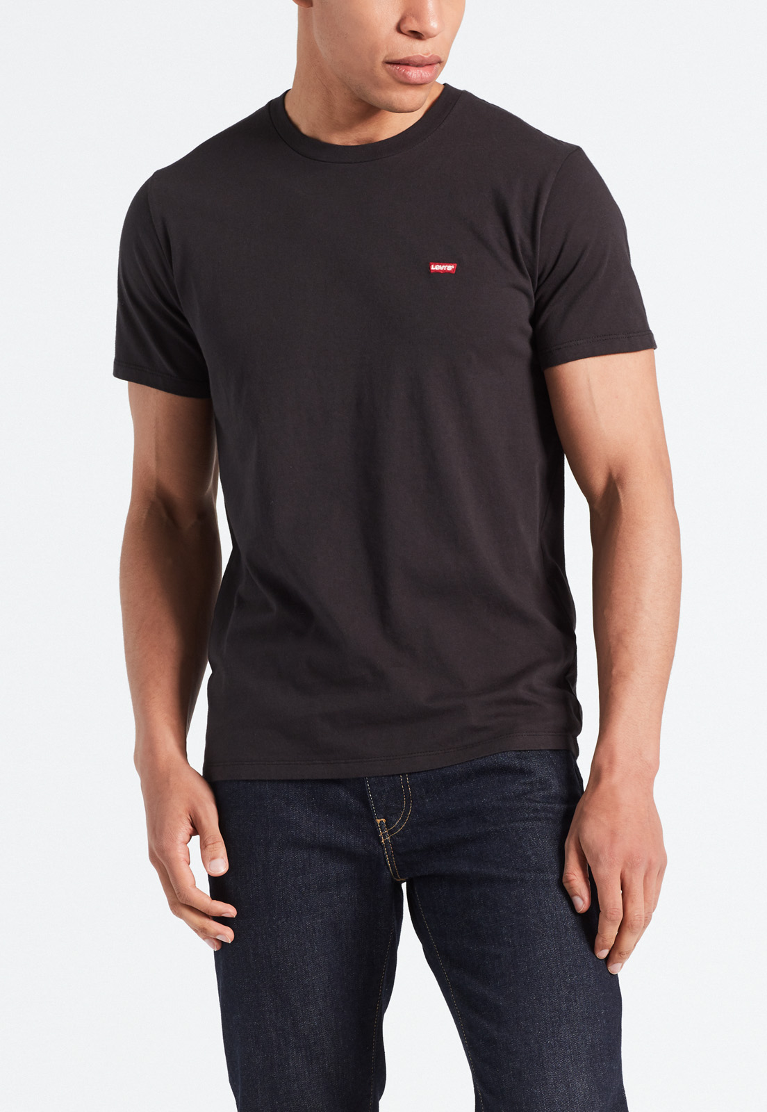 POLERA HOMBRE REGULAR FIT MINI LOGO NEGRO LEVIS 56605-0009 - 1