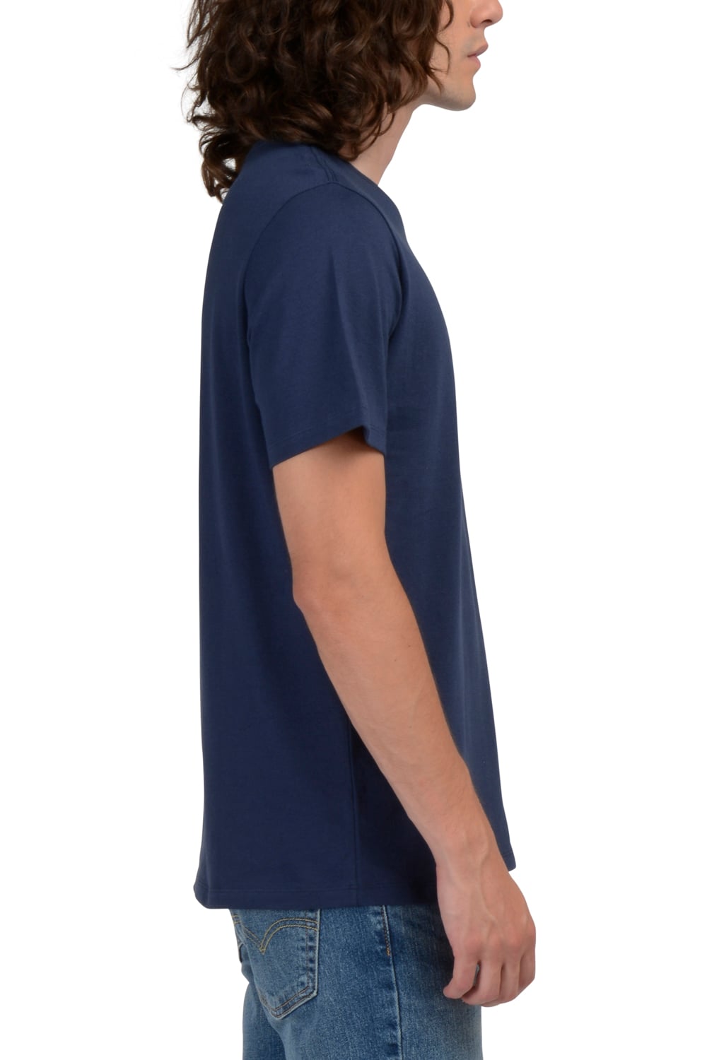 POLERA HOMBRE REGULAR FIT MINI LOGO AZUL LEVIS 56605-0017 - 2
