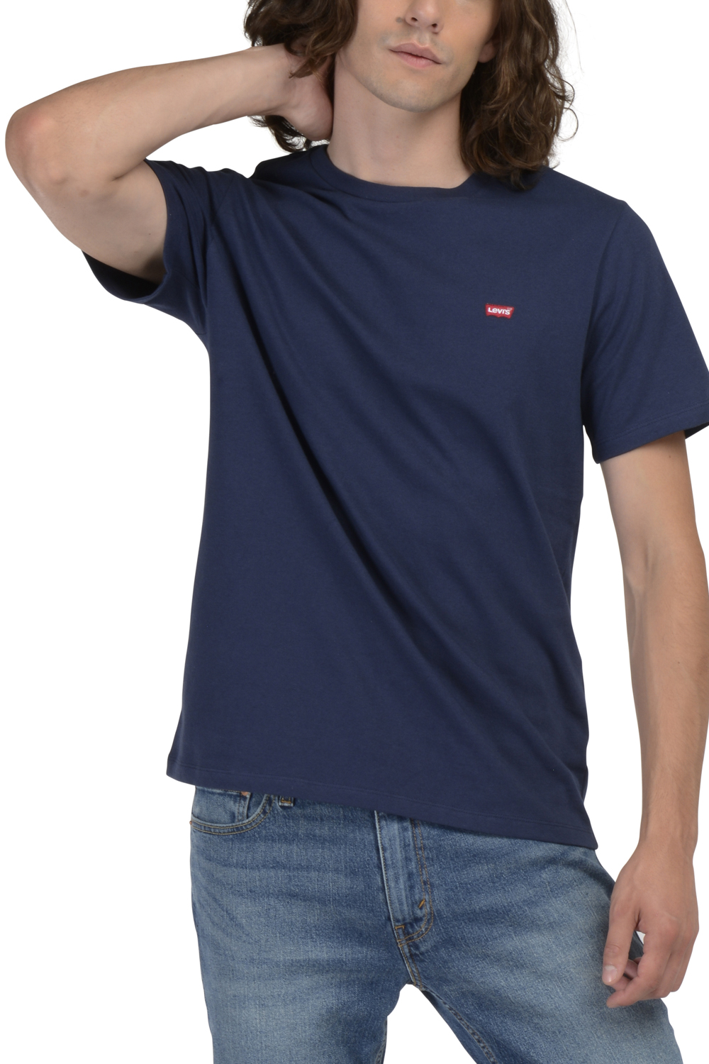 POLERA HOMBRE REGULAR FIT MINI LOGO AZUL LEVIS 56605-0017 - 4