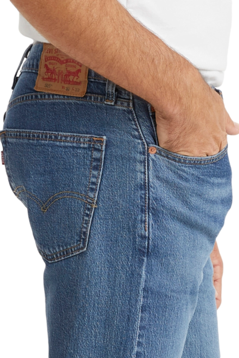 JEANS HOMBRE 505 REGULAR AZUL LEVIS 00505-2217 - 4